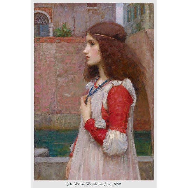 John William Waterhouse Juliet Shakespeare CC1098 Poster (Von Creator hochgeladen)