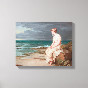 John William Waterhouse Miranda Art Wrapped Canvas Leinwanddruck