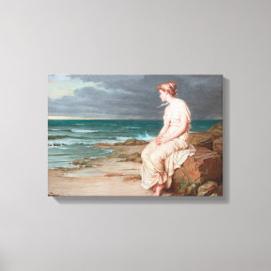 John William Waterhouse Miranda Art Wrapped Canvas Leinwanddruck