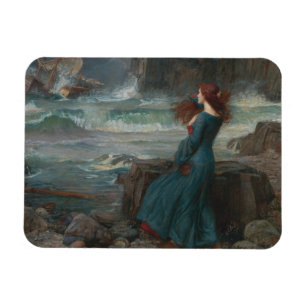 John William Waterhouse - Miranda - der Sturm Magnet