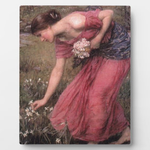 John William Waterhouse - Narcissus - Fine Art Fotoplatte