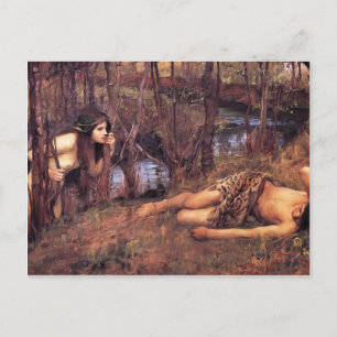 John William Waterhouse Postkarte