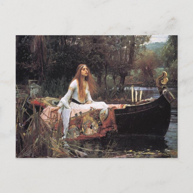 John William Waterhouse Postkarte (Vorderseite)