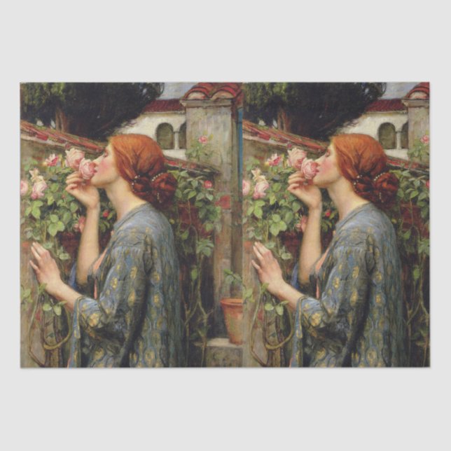 John William Waterhouse Seidenpapier (Vorderseite)
