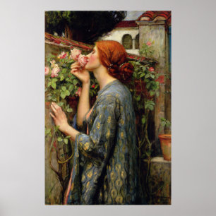 John William Waterhouse Soul der Rose Poster