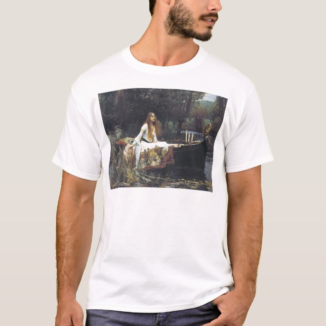 John William Waterhouse The Lady of Shallot 1888 T-Shirt (Vorderseite)