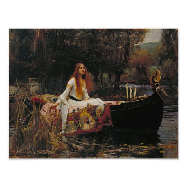 John William Waterhouse - The Lady of Shalott Fotodruck (Vorne)