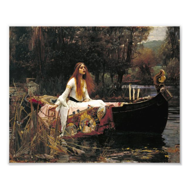 John William Waterhouse The Lady of Shalott Fotodruck (Vorne)