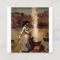 John William Waterhouse The Magic Circle