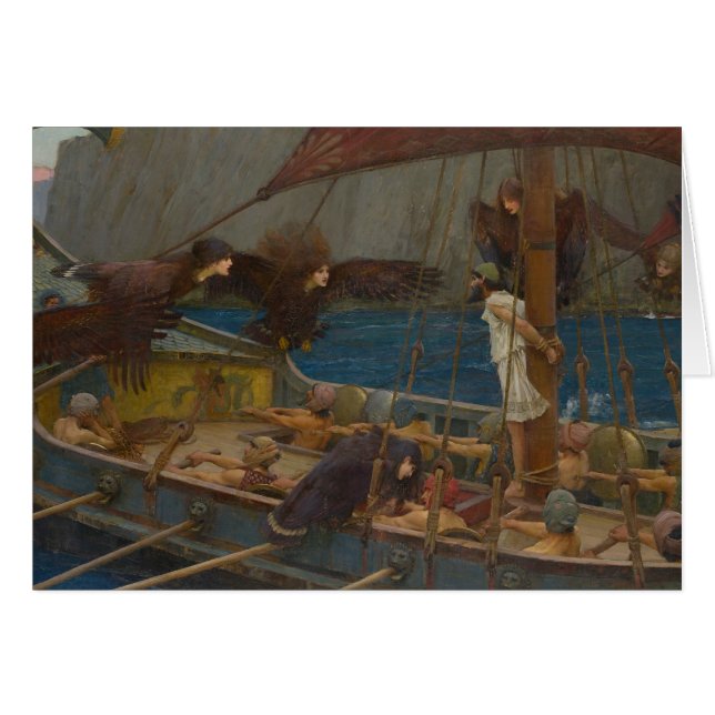 John William Waterhouse - Ulysses and the Sirens (Vorderseite (Horizontal))