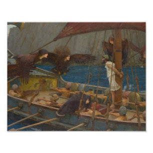 John William Waterhouse - Ulysses und die Sirens Fotodruck