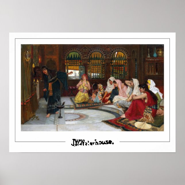 John William Waterhouse Zedign Art Poster #45 (Vorne)