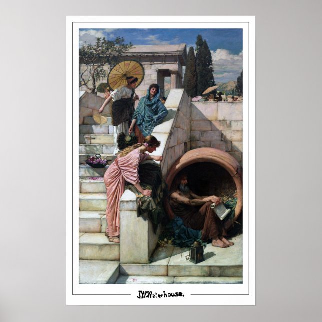 John William Waterhouse Zedign Art Poster #69 (Vorne)