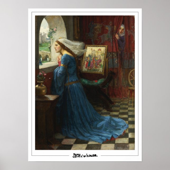 John William Waterhouse Zedign Art Poster #89 (Vorne)