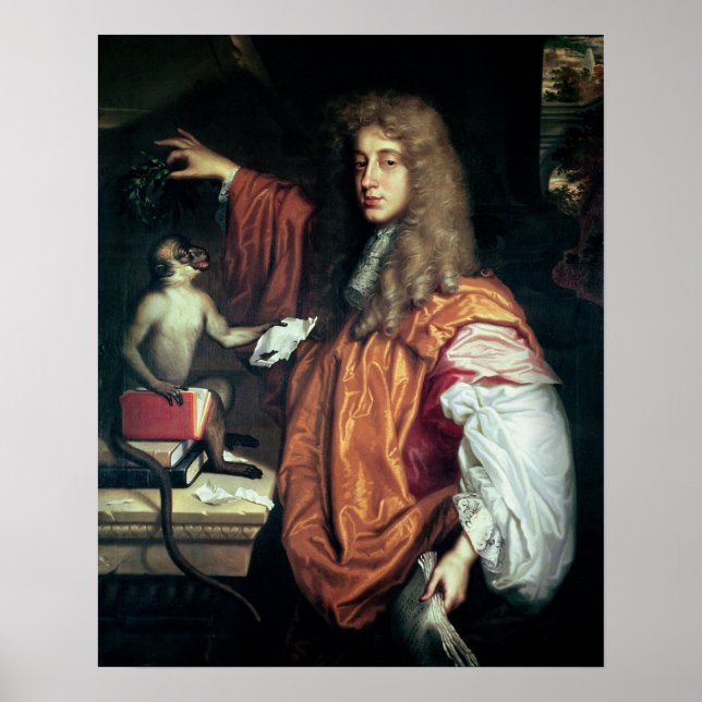 John Wilmot, 2nd Earl of Rochester, c.1675 Poster (Vorne)