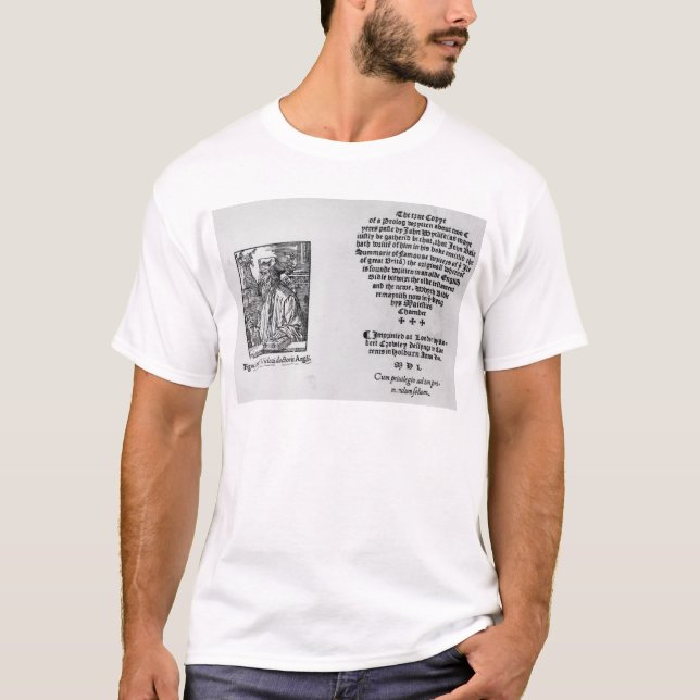 John Wycliffe T-Shirt (Vorderseite)