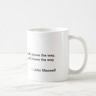 Johnmaxwell-Führungs-Tasse Tasse