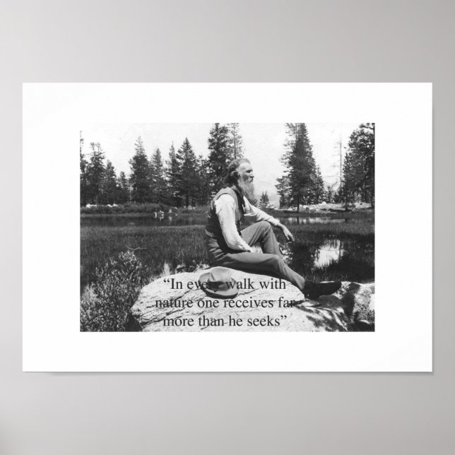 JohnMuir Poster (Vorne)