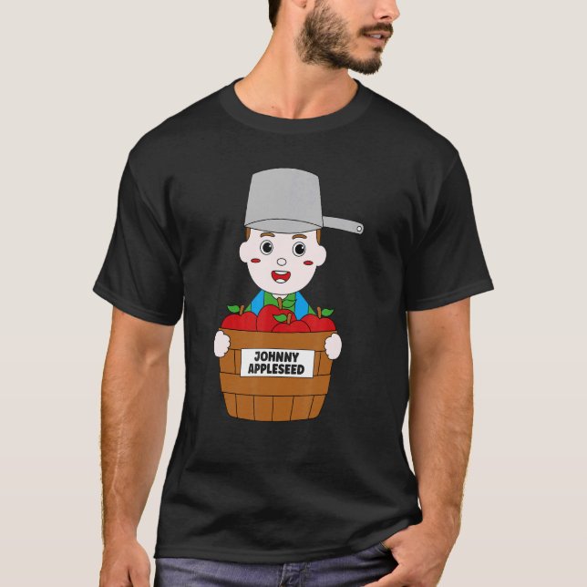 Johnny Appleseed Day Apple 26 September Tree Farme T-Shirt (Vorderseite)