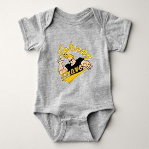 Johnny Bravo Athletic Graphic Baby Strampler