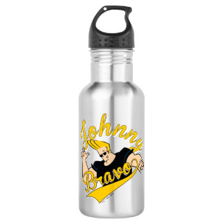 Johnny Bravo Athletic Graphic Edelstahlflasche