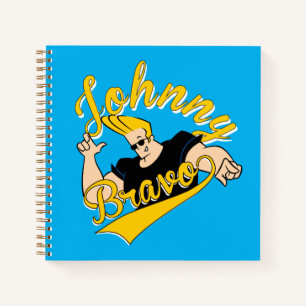 Johnny Bravo Athletic Graphic Notizbuch