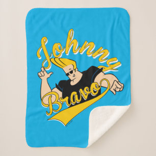 Johnny Bravo Athletic Graphic Sherpadecke