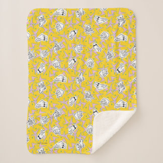 Johnny Bravo Characters Pattern Sherpadecke