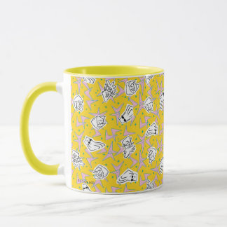 Johnny Bravo Characters Pattern Tasse