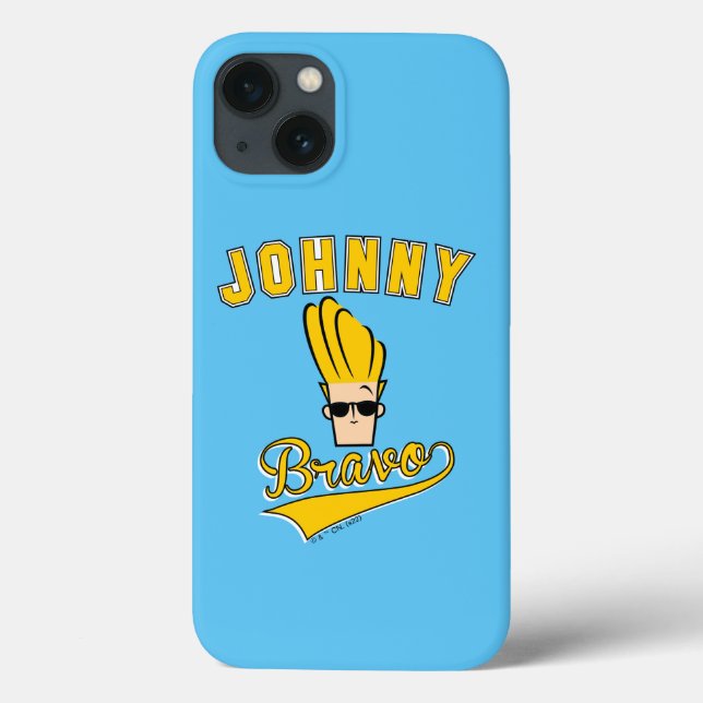 Johnny Bravo Collegiate Graphic Case-Mate iPhone Hülle (Rückseite)