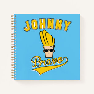 Johnny Bravo Collegiate Graphic Notizbuch