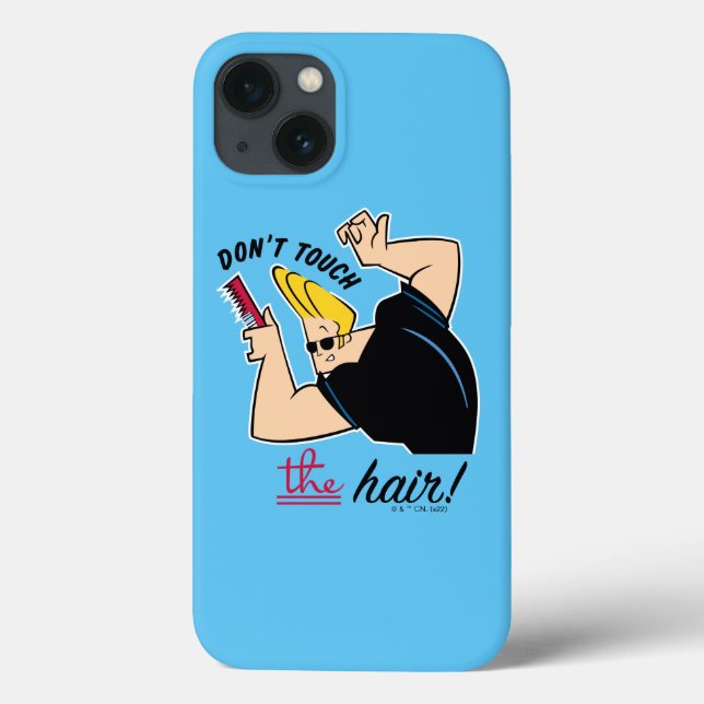 Johnny Bravo Comb - Don't Touch The Hair! Case-Mate iPhone Hülle (Rückseite)