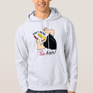 Johnny Bravo Comb - Touch nicht die Haare! Hoodie
