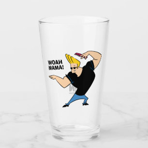 Johnny Bravo Combing Hair Glas