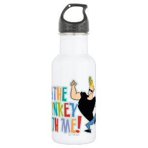 Johnny Bravo - Do The Monkey With Me! Edelstahlflasche