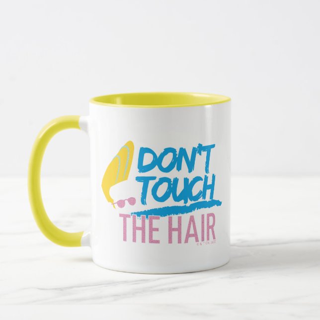 Johnny Bravo - Don't Touch The Hair Graphic Tasse (Links)
