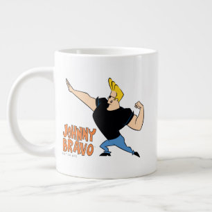Johnny Bravo Flexing Jumbo-Tasse