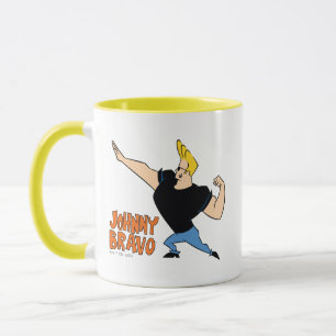 Johnny Bravo Flexing Tasse