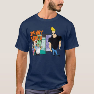 Johnny Bravo Freunde lustig T-Shirt