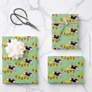 Johnny Bravo - Hey Da Sassy Geschenkpapier Set