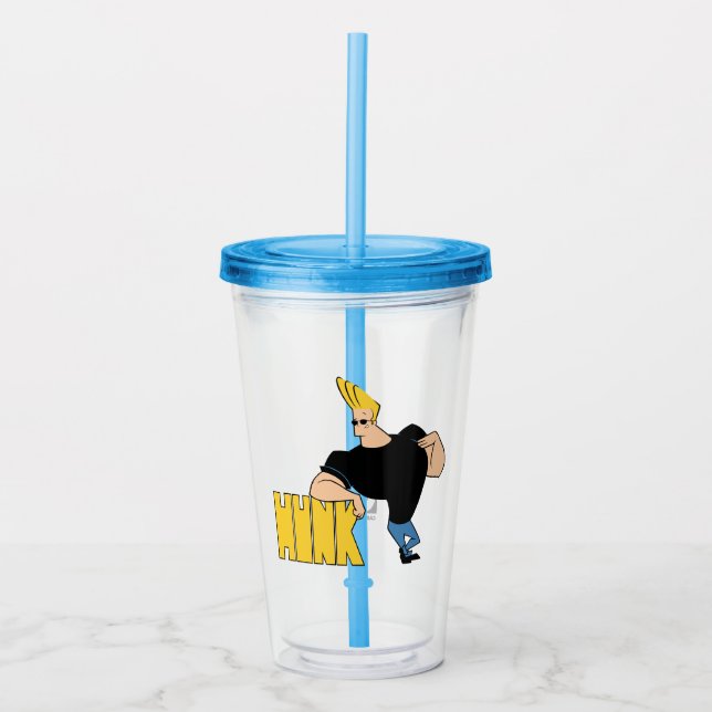 Johnny Bravo - Hunk Acryltrinkbecher (Vorderseite)