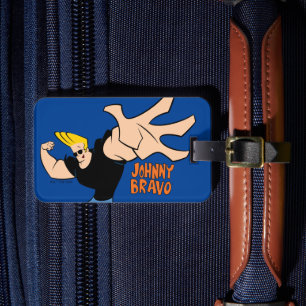 Johnny Bravo Iconic Pose Gepäckanhänger