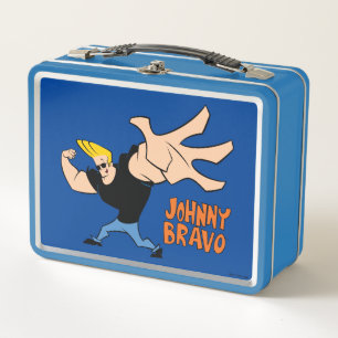 Johnny Bravo Iconic Pose Metall Brotdose