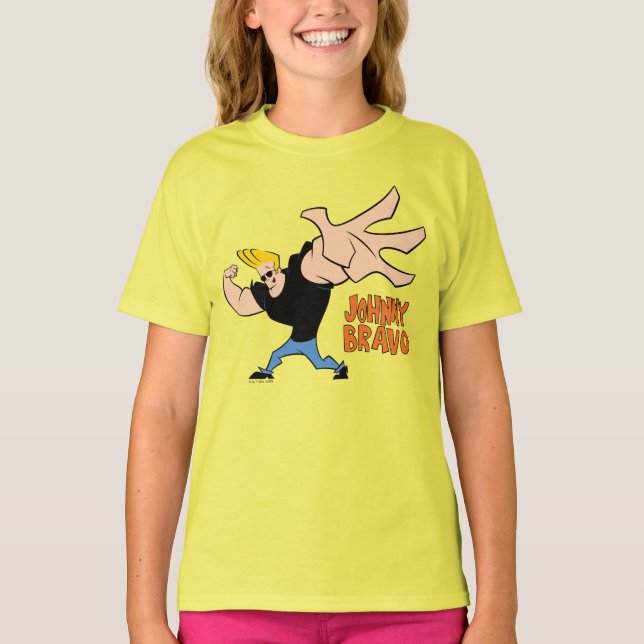 Johnny Bravo Iconic Pose T-Shirt (Vorderseite)