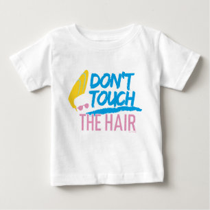 Johnny Bravo - Keine Touch der Haargrafik Baby T-shirt