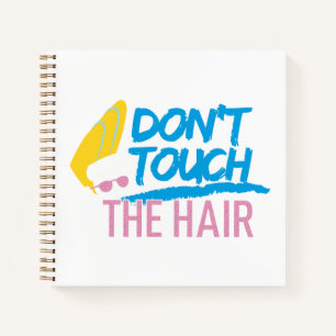 Johnny Bravo - Keine Touch der Haargrafik Notizbuch