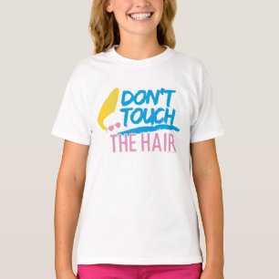 Johnny Bravo - Keine Touch der Haargrafik T-Shirt