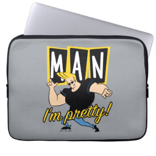 Johnny Bravo - Mann, ich bin Hübsch Laptopschutzhülle