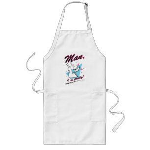 Johnny Bravo - Mann Ich bin Hübsch Retro Graphic Lange Schürze