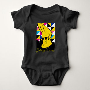 Johnny Bravo Pop Art Graphic Baby Strampler